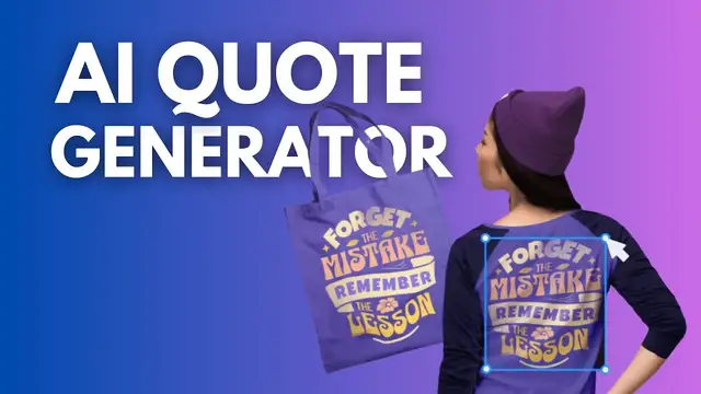 'Video thumbnail for This New AI Quote Generator from Kittl is Powerful and Free to Use'