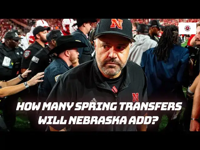 'Video thumbnail for Will Nebraska football make any major additions via the spring transfer portal window?'