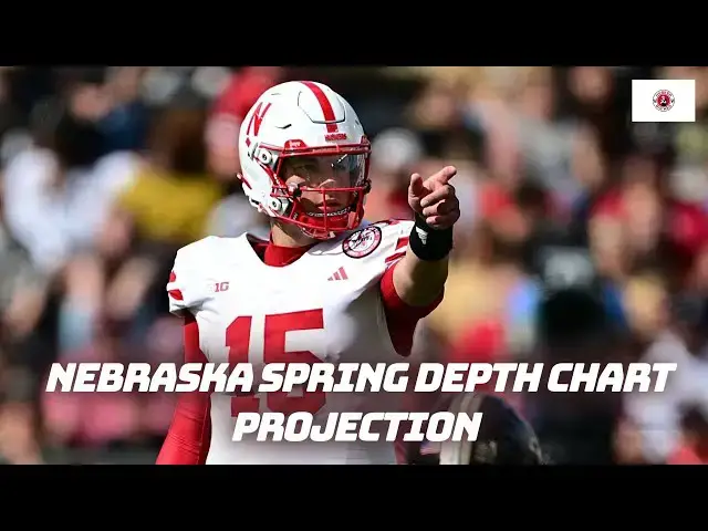 'Video thumbnail for Chatting about Nebraska's spring depth chart and much more'