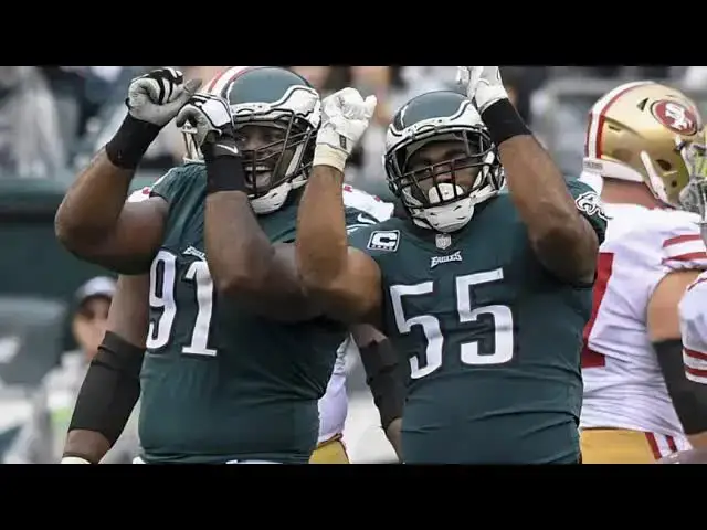 'Video thumbnail for Lord Brunson: eagles defensive line: division's best? plus 76ers playoff recap'
