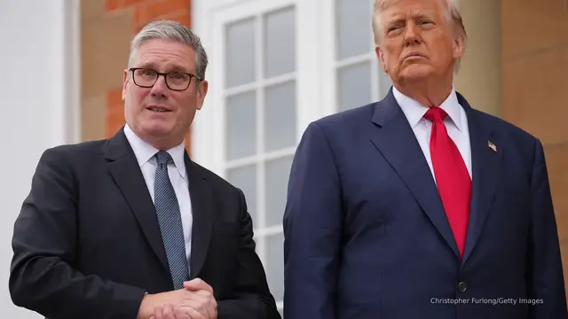 'Video thumbnail for Trump breaks with Israel, acknowledges famine in Gaza and promises aid'
