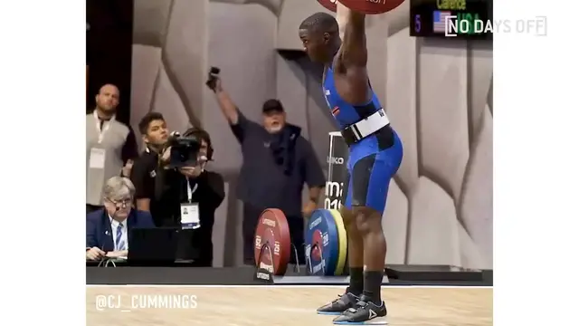 'Video thumbnail for STRONGEST World Record Weightlifter Reveals His OLYMPIC Workout Routine'