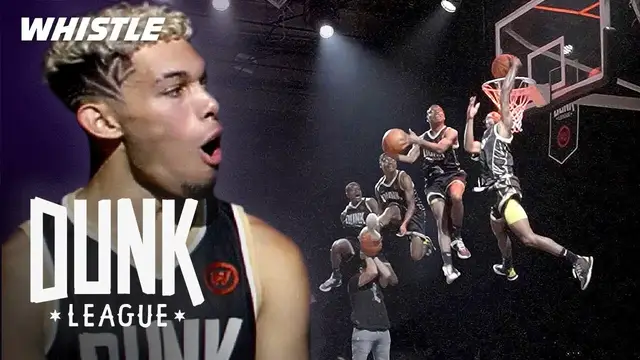 'Video thumbnail for ONE DUNK For A Chance At $50,000 | Dunk League'