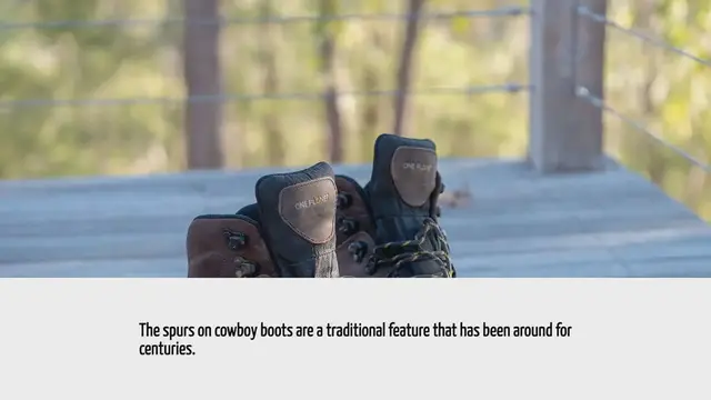 'Video thumbnail for What Are The Spurs On Cowboy Boots For'