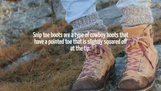 'Video thumbnail for What Is Snip Toe Boots'