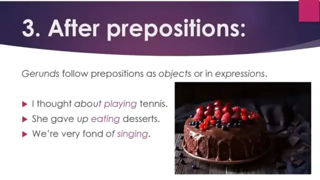 'Video thumbnail for How to learn English: Using Gerunds'