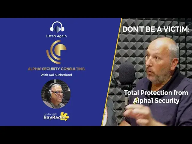 'Video thumbnail for Are You and Your Property TRULY Safe? Make Your Home Your Fortress with ALPHA1 SECURITY | BayRadio'