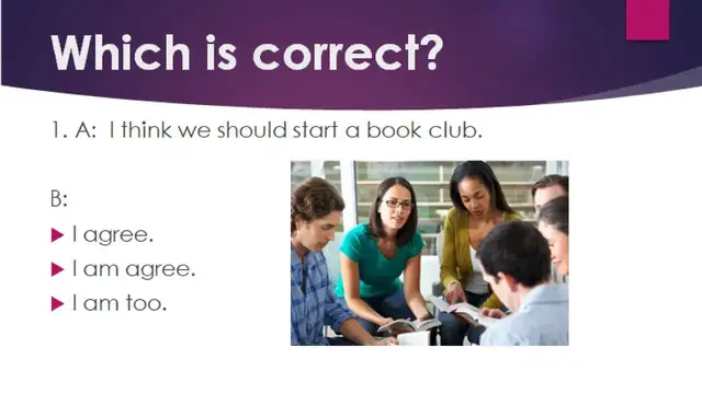 'Video thumbnail for Agree and Disagree in English'