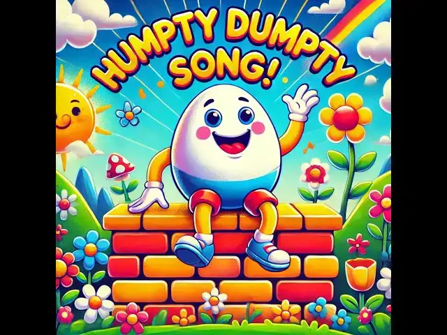 'Video thumbnail for Humpty dumpty  sat on a wall #nurseryrhymes  Rhymes for Preschoolers & Toddlers  #humptydumpty'