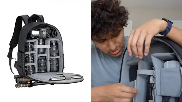 'Video thumbnail for TARION Camera Professional Bag with Rain Cover Review'
