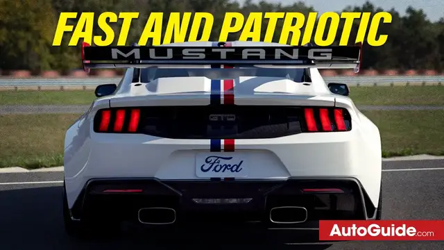 'Video thumbnail for 2025 Ford Mustang GTD Spirit of America First Look'