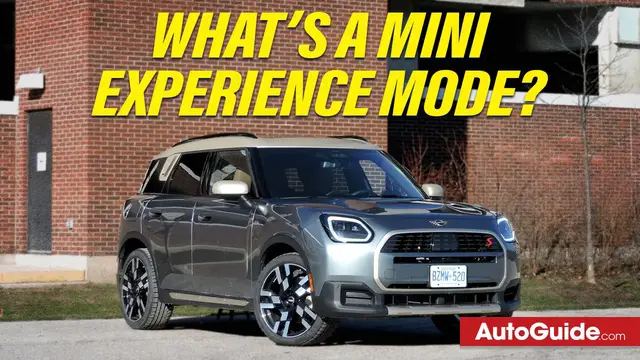 'Video thumbnail for Mini Experience Modes Explained - 2025 Mini Countryman S'