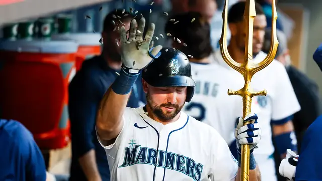 'Video thumbnail for Can Cal Raleigh Catch Aaron Judge for AL MVP?'