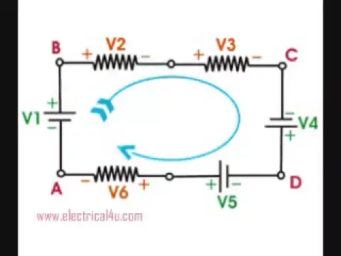 'Video thumbnail for Kirchoff’s Voltage Law (KVL): Formula & Example'