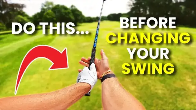 'Video thumbnail for Golf Tips: Advice Before Changing Your Swing'