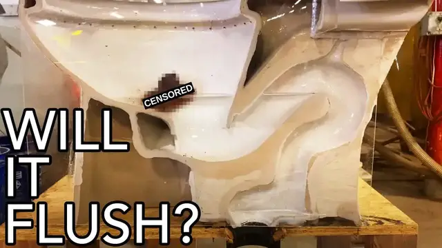 'Video thumbnail for DIY P Trap Repair: How to Fix a Leaky Toilet with an Angle Grinder'