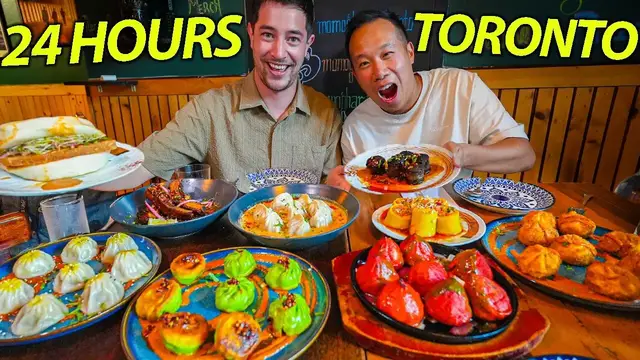 'Video thumbnail for 24 Hours of TORONTO'S Best Food  Most Diverse Food in The World ft.@InstaNoodls'