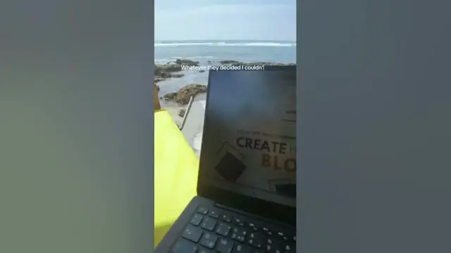 'Video thumbnail for Dream came true |Working from a beach 💻|Sri Lanka'