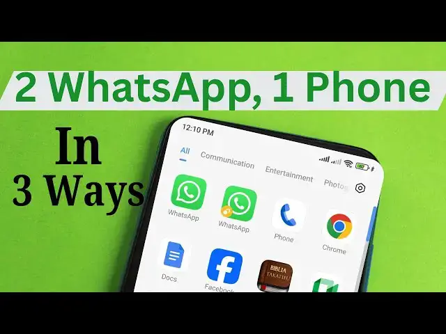 'Video thumbnail for How To Set Up 2 Legit WhatsApp Accounts On One Android Smartphone'