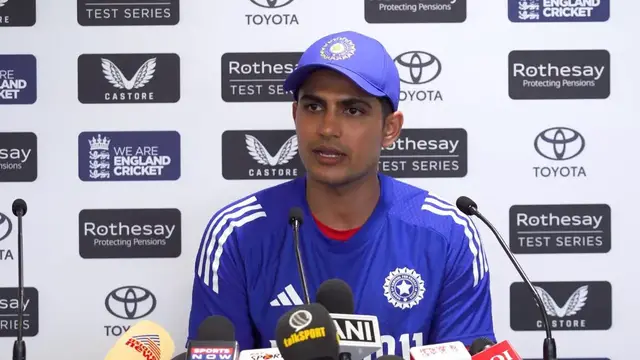 'Video thumbnail for India Test captain Gill: 'This is the best team to come to England and win the series here''