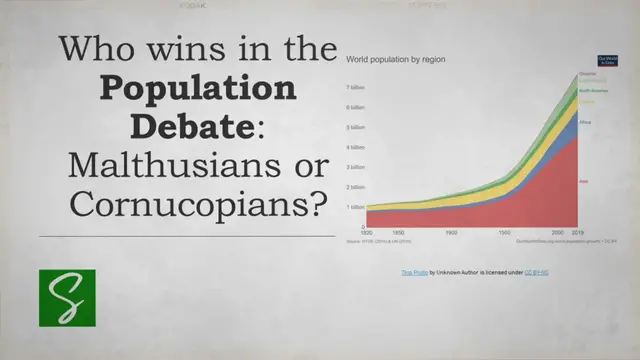 'Video thumbnail for Malthusians vs Cornucopians: A Contemporary Perspective on Population Growth'