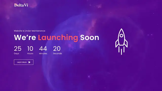 'Video thumbnail for How To Make A Website Coming Soon Page Using HTML CSS & JavaScript with Time Date Countdown'