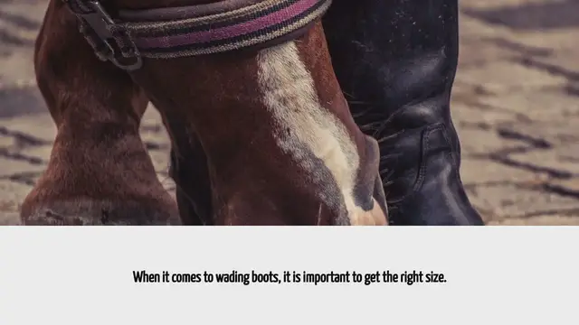 'Video thumbnail for What Size Wading Boots Do I Need'