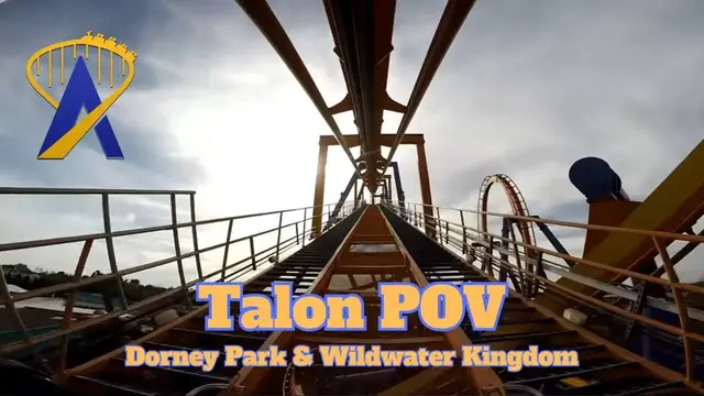 'Video thumbnail for Talon Roller Coaster POV from Dorney Park'