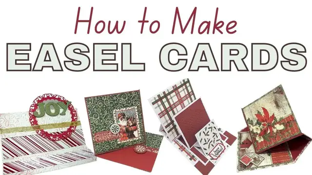 'Video thumbnail for How to Make Easel Cards'