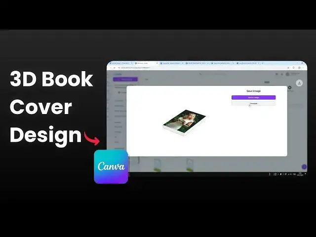 'Video thumbnail for How to Make a 3D Book Cover in Canva'