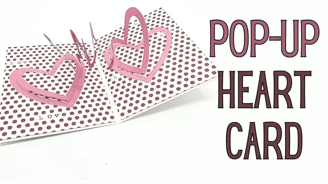 'Video thumbnail for Pop Up Heart Card'