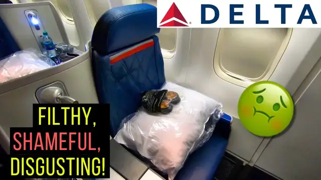 'Video thumbnail for SHOCKING Delta Airlines Business Class experience (Delta One LAX-JFK)'