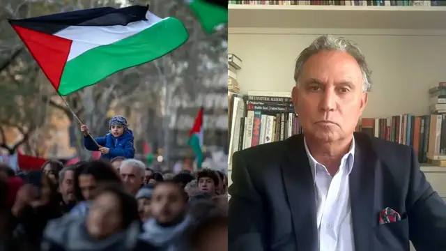 'Video thumbnail for Conditional British and French recognition of a Palestinian state is a deflection: Marwan Bishara'