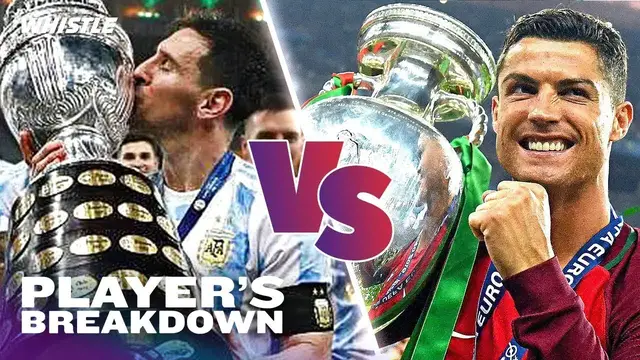 'Video thumbnail for Messi vs. Ronaldo | Will The 2022 World Cup Determine The Soccer GOAT?'
