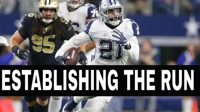 'Video thumbnail for law nation sports: dallas cowboys play action pass opens up the run'