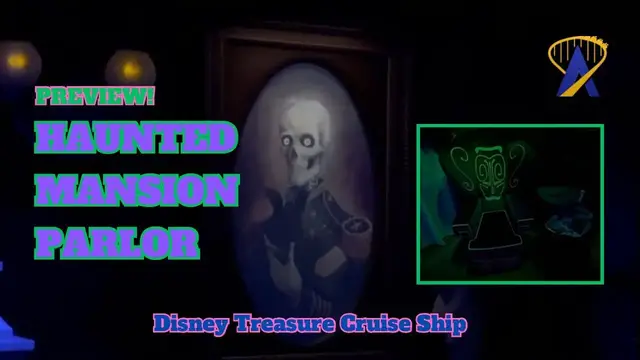 'Video thumbnail for Inside The Haunted Mansion Parlor on the Disney Treasure Cruise Ship'