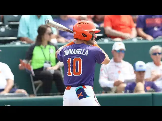 'Video thumbnail for Cam Cannarella 2025 College Baseball Highlights! | Clemson Tigers'