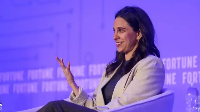 'Video thumbnail for OpenAI exec's advice for Gen Z: "Don't be afraid to speak up"'