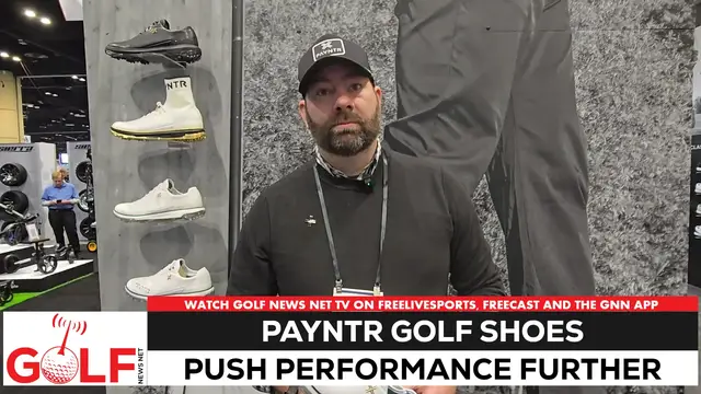 'Video thumbnail for Paytnr Golf shoes help players maximize distance'