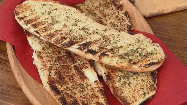 'Video thumbnail for Prosciutto Garlic Bread'