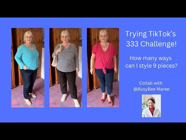 'Video thumbnail for Trying the 333 Tiktok Challenge : Plus Size Over 50'