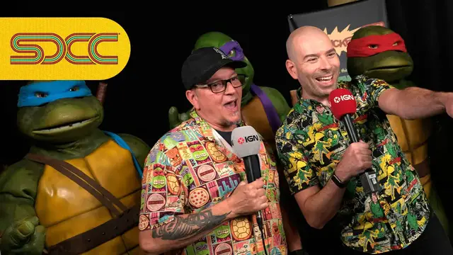 'Video thumbnail for Kevin Eastman Gets As Nostalgic As We Do for TMNT's 35th Anniversary | SDCC 2025'