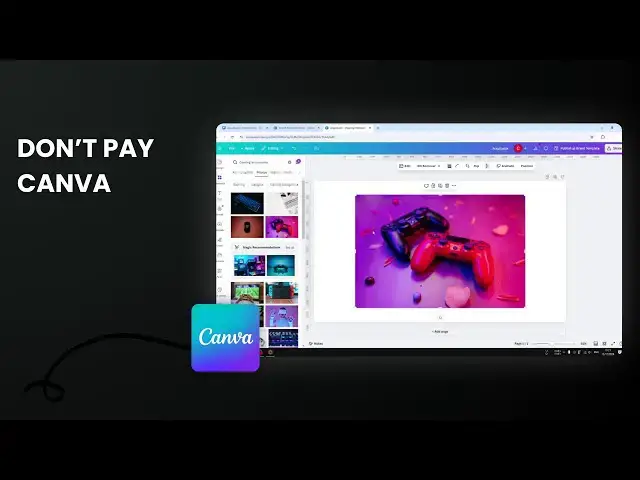 'Video thumbnail for How to Search Free Elements in Canva'