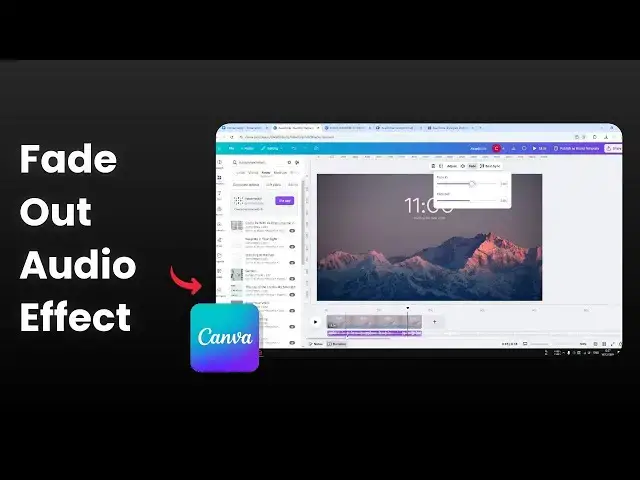 'Video thumbnail for How to Fade Out Audio in Canva'