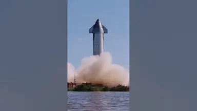 'Video thumbnail for Starship será lançada na sexta feira, CONFIRMADO #shorts #lStarship #elonmusk #starship #spacex'