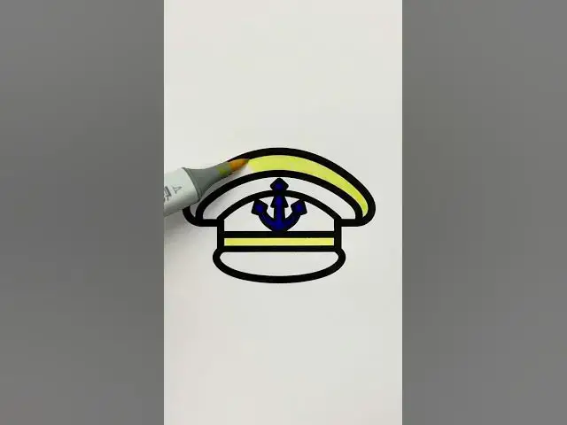 'Video thumbnail for sailorshat #coloring #coloringbookaddict #art #artmarkers'