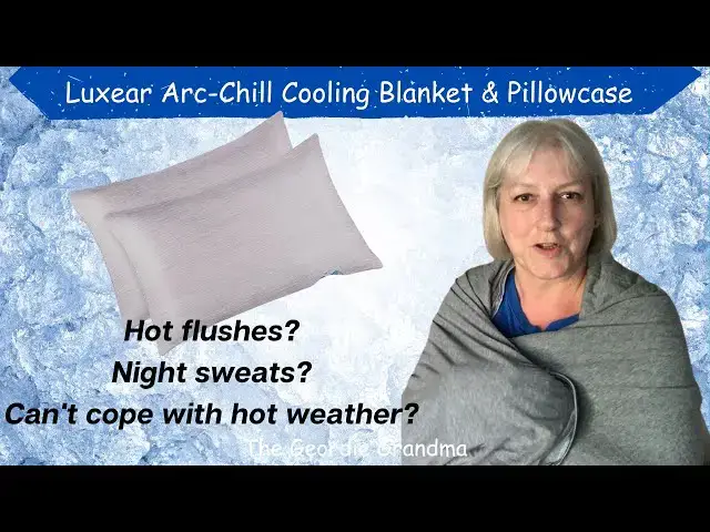 'Video thumbnail for Luxear Arc-Chill Cooling Blanket & Pillowcase : help for hot nights'
