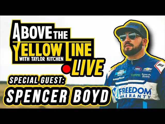 'Video thumbnail for ATYL Live with Spencer Boyd | NASCAR News | Talladega Preview'