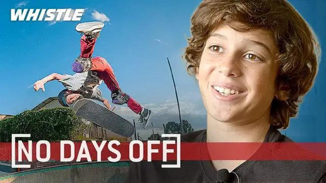 'Video thumbnail for 12-Year-Old Youngest EVER To Win Skateboarding X Games GOLD!  | Gui Khury'
