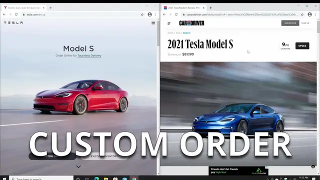 'Video thumbnail for Ordering the New 2021 Tesla Model S Plaid...'